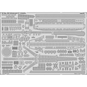 Eduard BIG 1:200 USS Arizona part 1 dla Trumpeter