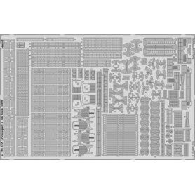 Eduard BIG 1:200 USS Arizona part 1 dla Trumpeter