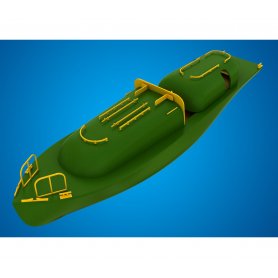 Eduard BIG 1:200 USS Arizona part 1 dla Trumpeter