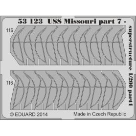 Eduard BIG 1:200 USS Missouri part 2 dla Trumpeter 3705