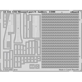 Eduard BIG 1:200 USS Missouri part 2 dla Trumpeter 3705