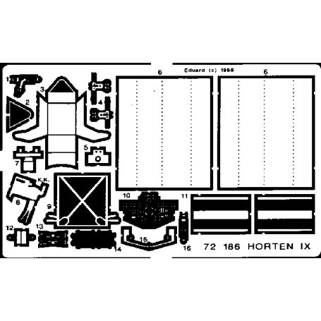 Eduard 72186 Go 229 Horten - Revell