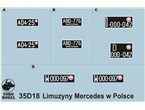 ToRo 1:35 Decals for Mercedes-Benz limuusines in Poland 