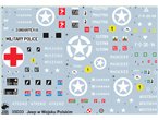 ToRo 1:35 Decals for Willys Jeep in Polish service 