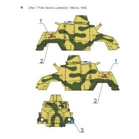ToRo 1:35 Samochody pancerne w PSZ cz.1 Egipt 1942 - Włochy 1945