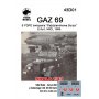 ToRo 1:43 GAZ 69 - 6 PDPD, ćwiczenia "Paź.