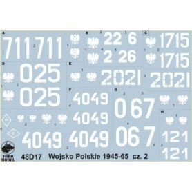 TORO 48D17 1/48 Wojsko Polskie 1945-65 cz.2