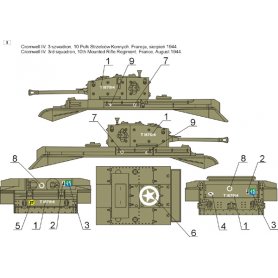 TORO 72D14 1/72 Cromwell i Centaur w PSZ