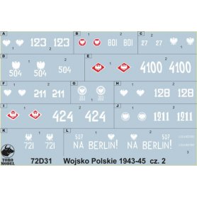 Toro 72D31 1/72 Wojsko Polskie 1943-45 cz.2