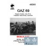 TORO 43D05 1/43 GAZ 69 - Wojsko Polskie, 1 Batal