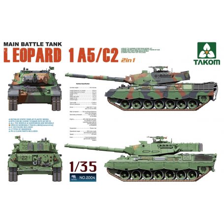 Takom 2004 Leopard 1 A5/C2