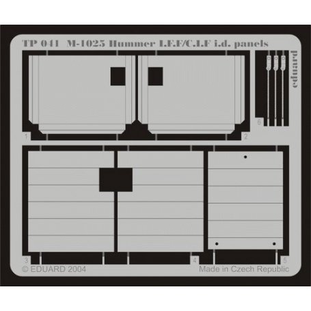 M-1025 I.F.F./C.I.F. i.d. panels ACADEMY