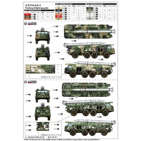 Trumpeter 1:35 Rakieta 9P113 TEL w/9M21 Luna-M Short-range artillery