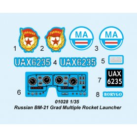 Trumpeter 1:35 BM-21 Grad