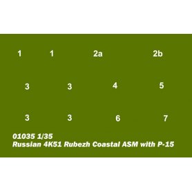 Trumpeter 01035 Russian 4K51 Rubezh Coastal