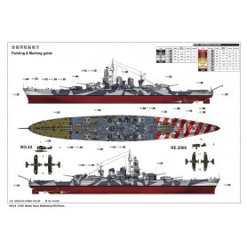 Trumpeter 1:350 RN Roma