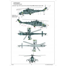 Trumpeter 1:35 Mil MI-24 E Hind E