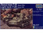 UM 1:72 T-26 Model 1933 Hiszpania