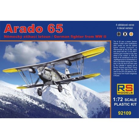 RS MODELS 92109 Arado 65 Luftwaffe Schlepper