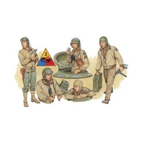 DRAGON 6054 USTANK CREW 1944 1/35