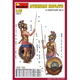 MINI ART 16014 ATEŃSKI HOPLITA 1/16