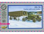 PST 1:72 Tractor ZIS-10 w/trailer