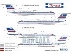 Martola 1:144 Kalkomanie do Tupolev Tu-134A