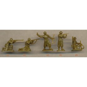 Pegasus 1:72 WW2 Russian Infantry in Greatcoats