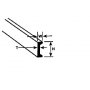 PLASTRUCT 90536 C 6.4 x 2.0 x 0.9 x 610 * 5 CFS