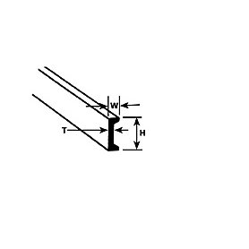 PLASTRUCT 90534 C 4.0 x 1.4 x 0.8 x 380 * 6 CFS-