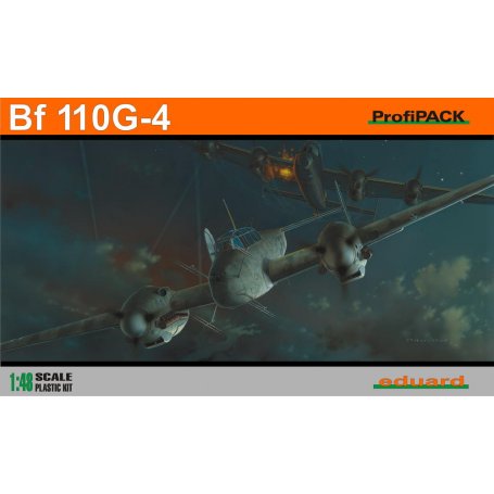 Eduard 1:48 Messerschmitt Bf-110 G-4 ProfiPACK
