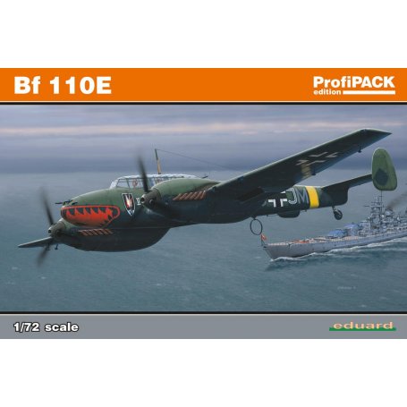 Eduard 1:72 Messerschmitt Bf-110 E ProfiPACK