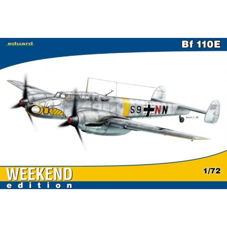Eduard 1:72 Messerschmitt Bf-110 E WEEKEND edition