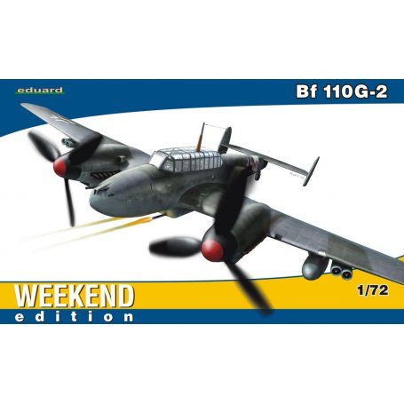 Eduard 1:72 Messerschmitt Bf-110 G-2 WEEKEND edition