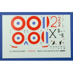 Eduard 1:72 SPAD XIII EARLY WEEKEND