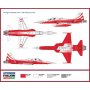 Italeri 1:72 F-5E TIGER ll PATROUILLE SUISSE 50th ANNIVERSARY