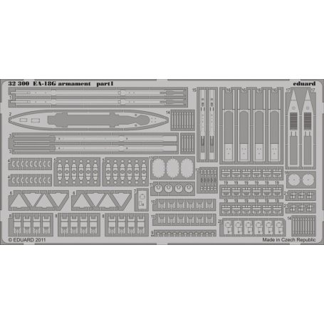 Eduard EA-18G armament TRUMPETER