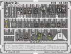 Eduard 1:32 Elementy wnętrza do F-16CJ dla Tamiya