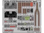 Eduard 1:32 Interior elements for Republic P-47M / Hasegawa 