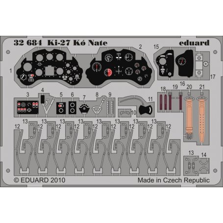 Eduard 1:32 Nakajima Ki-27 Ko Nate S.A. dla Special Hobby