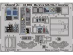 Eduard 1:32 Elementy wnętrza do Harrier GR.Mk.7 dla Hasegawa