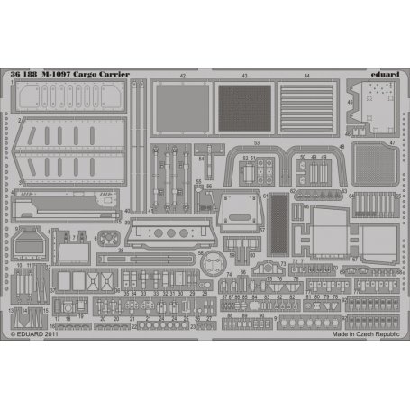 Eduard M-1097 Cargo Carrier ITALERI
