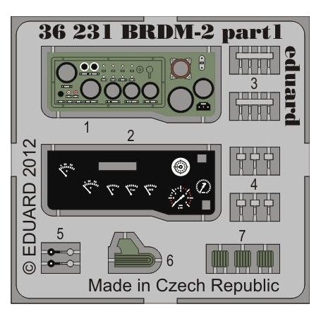 Eduard BRDM-2 early TRUMPETER