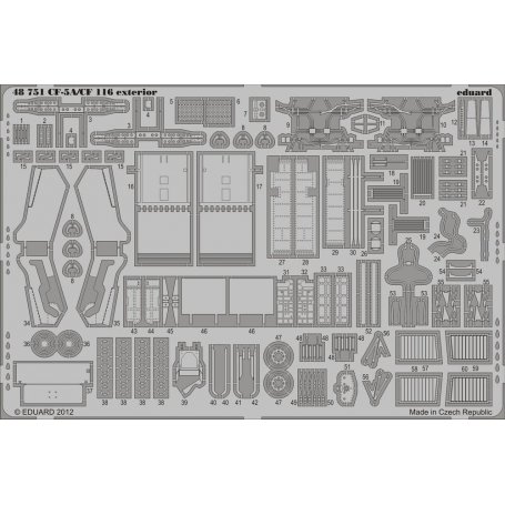 Eduard CF-5A/CF-116 exterior KINETIC