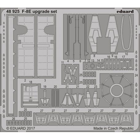 Eduard F-8E upgrade set EDUARD