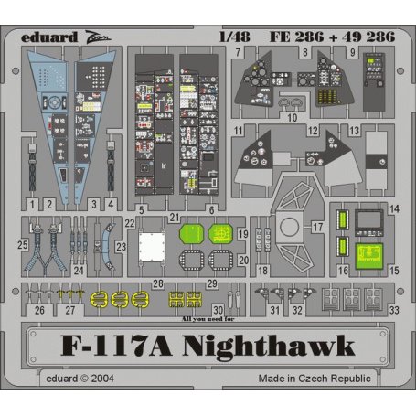 Eduard F-117A TAMIYA