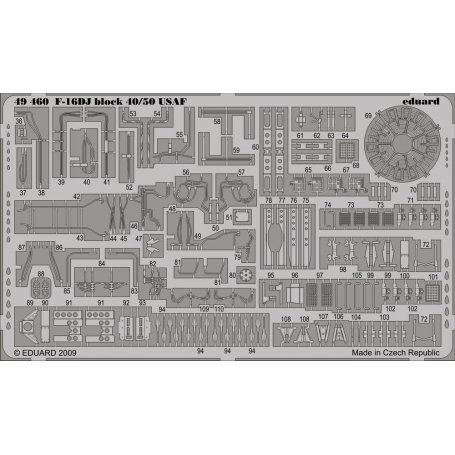 Eduard F-16DJ block 40/50 USAF S.A. KINETIC