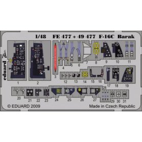 Eduard F-16C Barak interior S.A. KINETIC