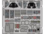 Eduard 1:48 Elementy wnętrza do Mirage 2000N dla Kinetic