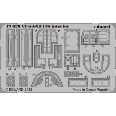 Eduard CF-5A/CF-116 interior S.A. KINETIC